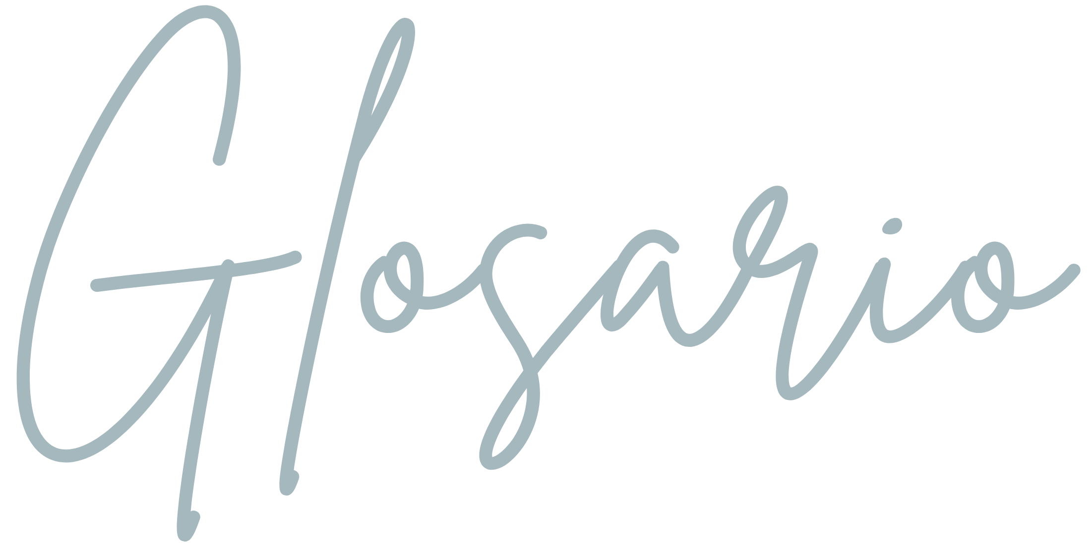 María Bear · Glosario